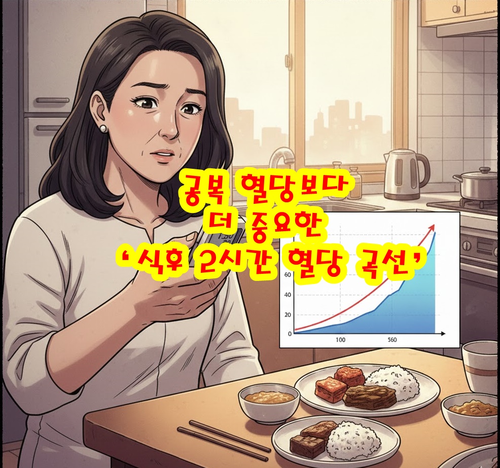 공복 혈당보다 더 중요한 ‘식후 2시간 혈당 곡선’