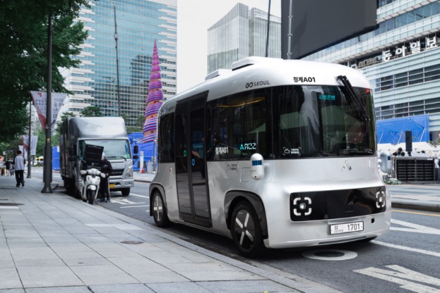청계천 자율주행버스