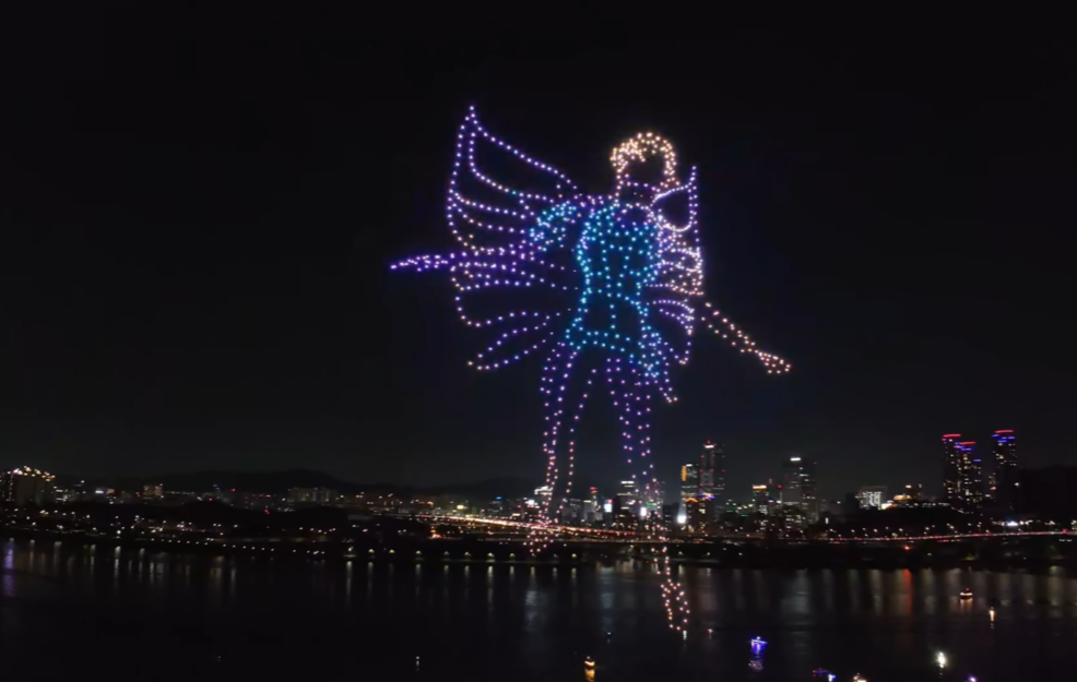 한강 드론 라이트쇼