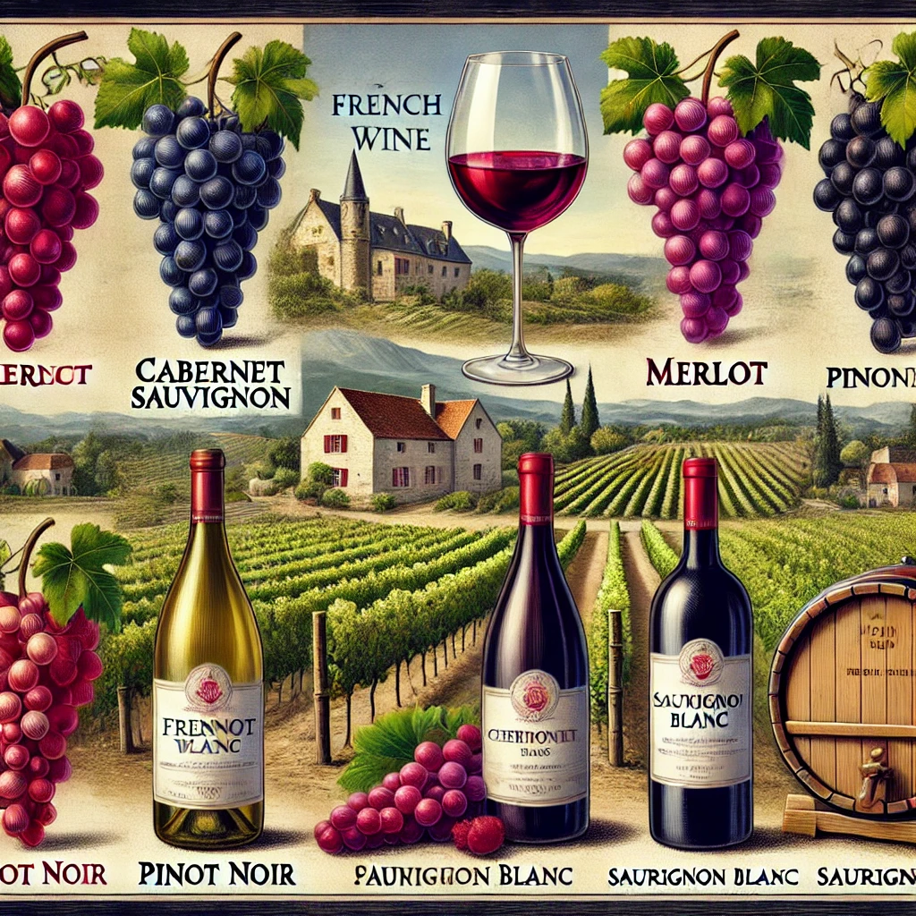 프랑스 와인의 포도 품종 – 와인의 개성을 결정하는 주요 품종들