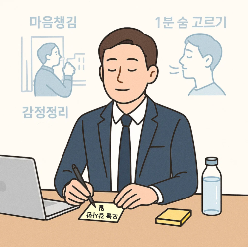 직장 내 스트레스 관리 테크닉 – 조용하게, 확실하게 나를 지키는 방법