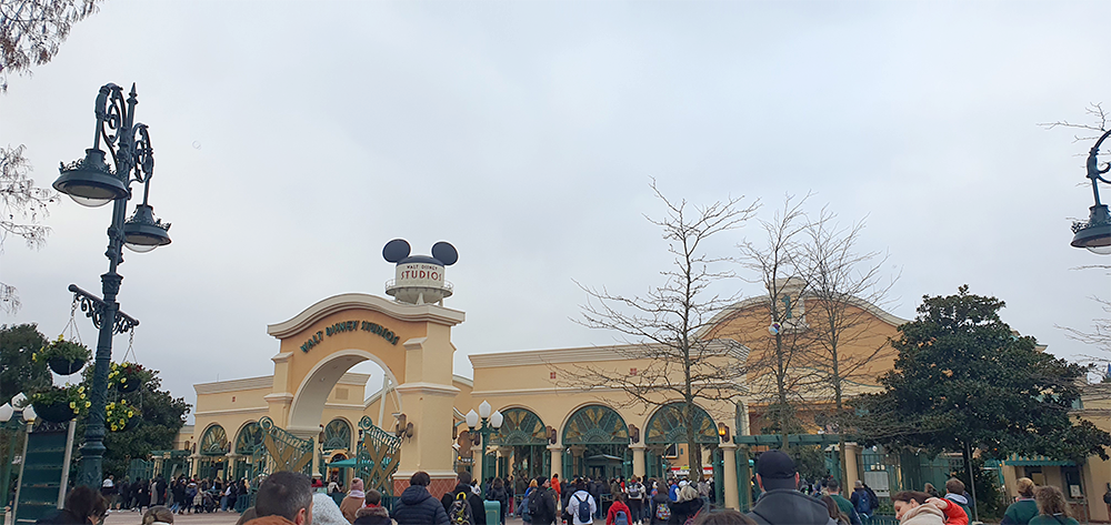 파리 - 디즈니랜드 (Disneyland - PARIS) - 월트 디즈니 스튜디오 파크 입구 (입장 전)