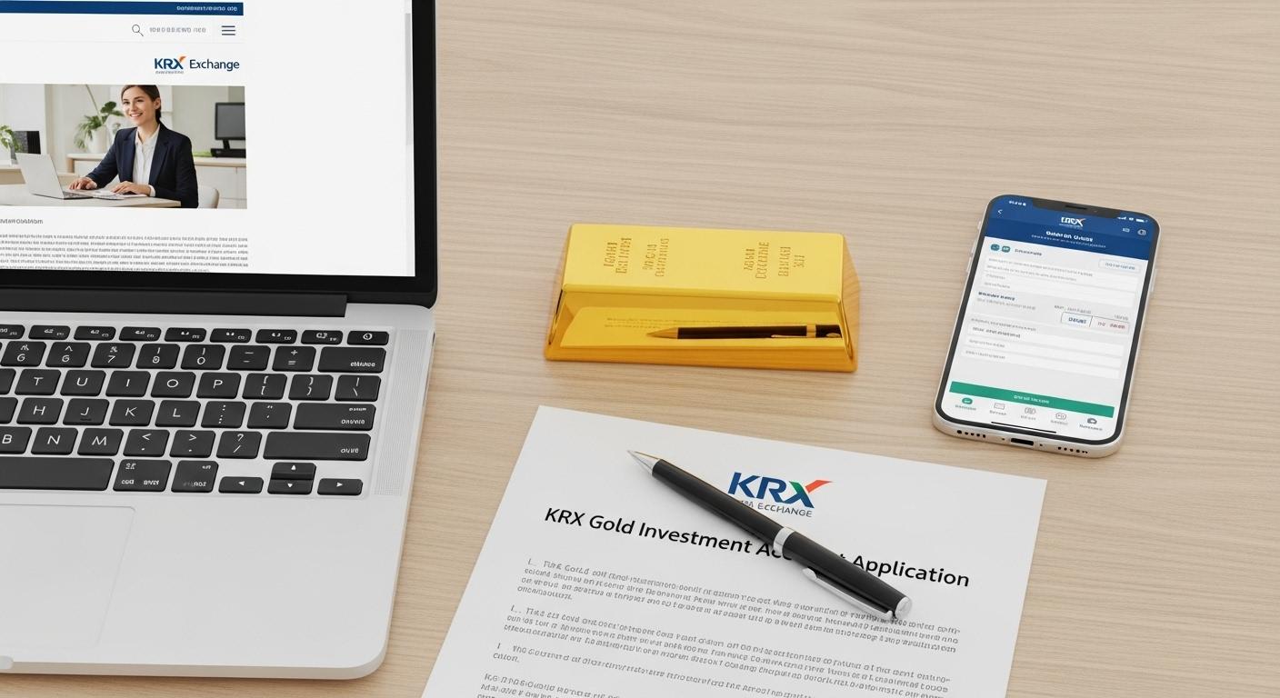 krx 금투자 계좌 개설 방법