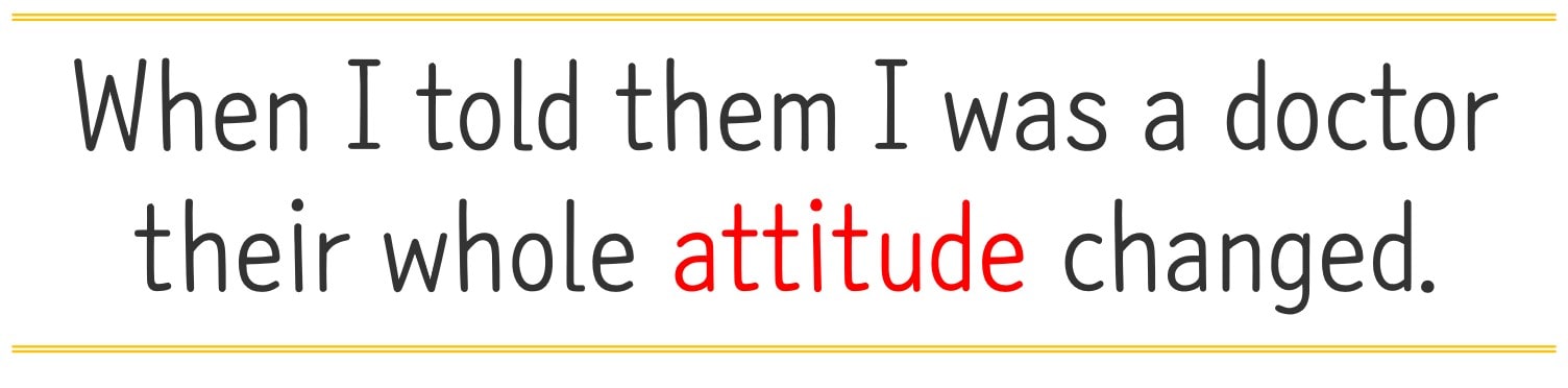 attitude 예문-001