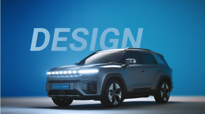 토레스 EVX 전기차 디자인