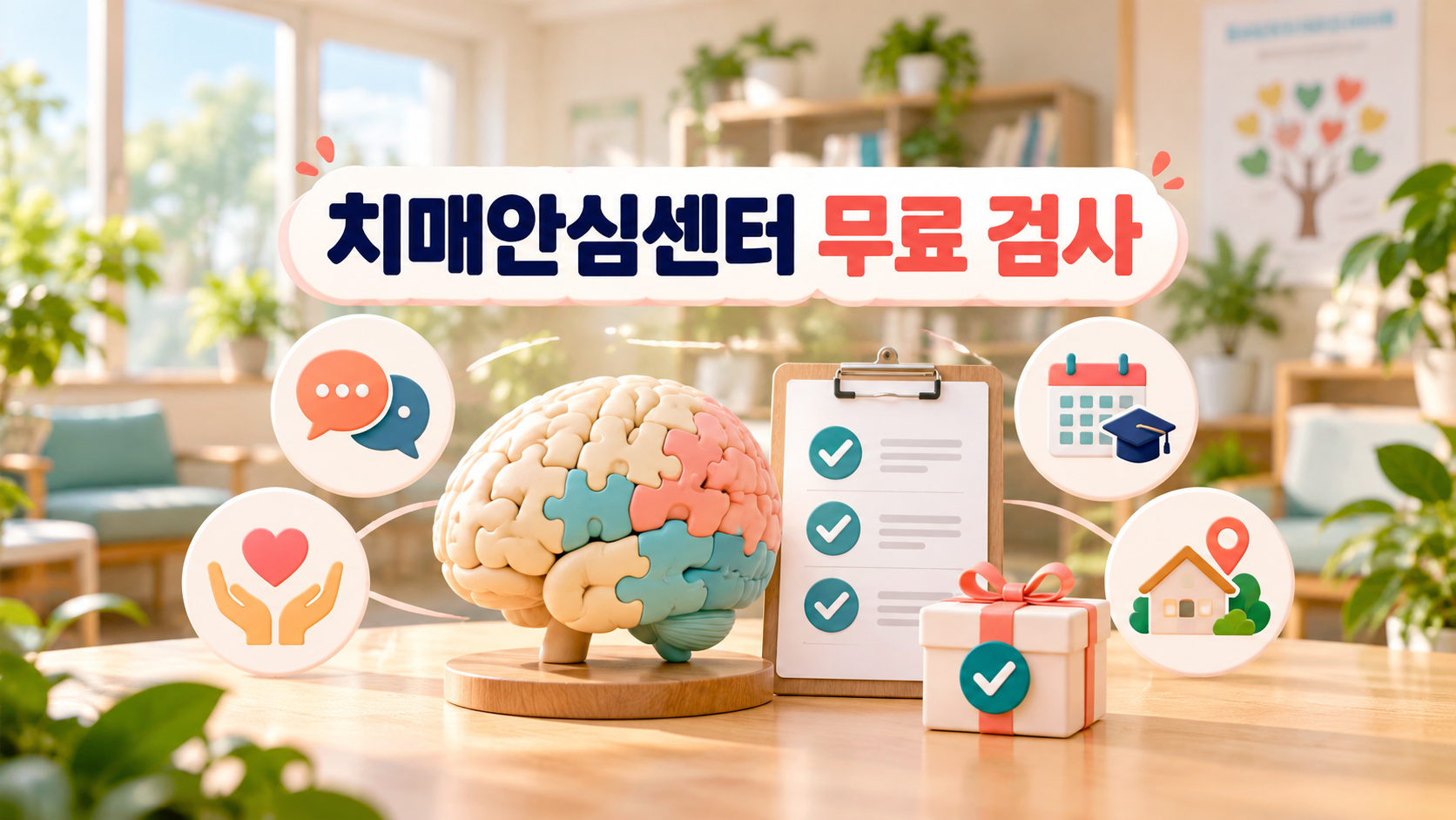부모님 건망증 검사 어디서? 치매안심센터 조기검진 절차 및 기저귀 무상 지원법