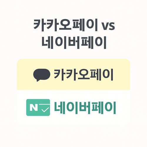 카카오페이 vs 네이버페이 섬네일