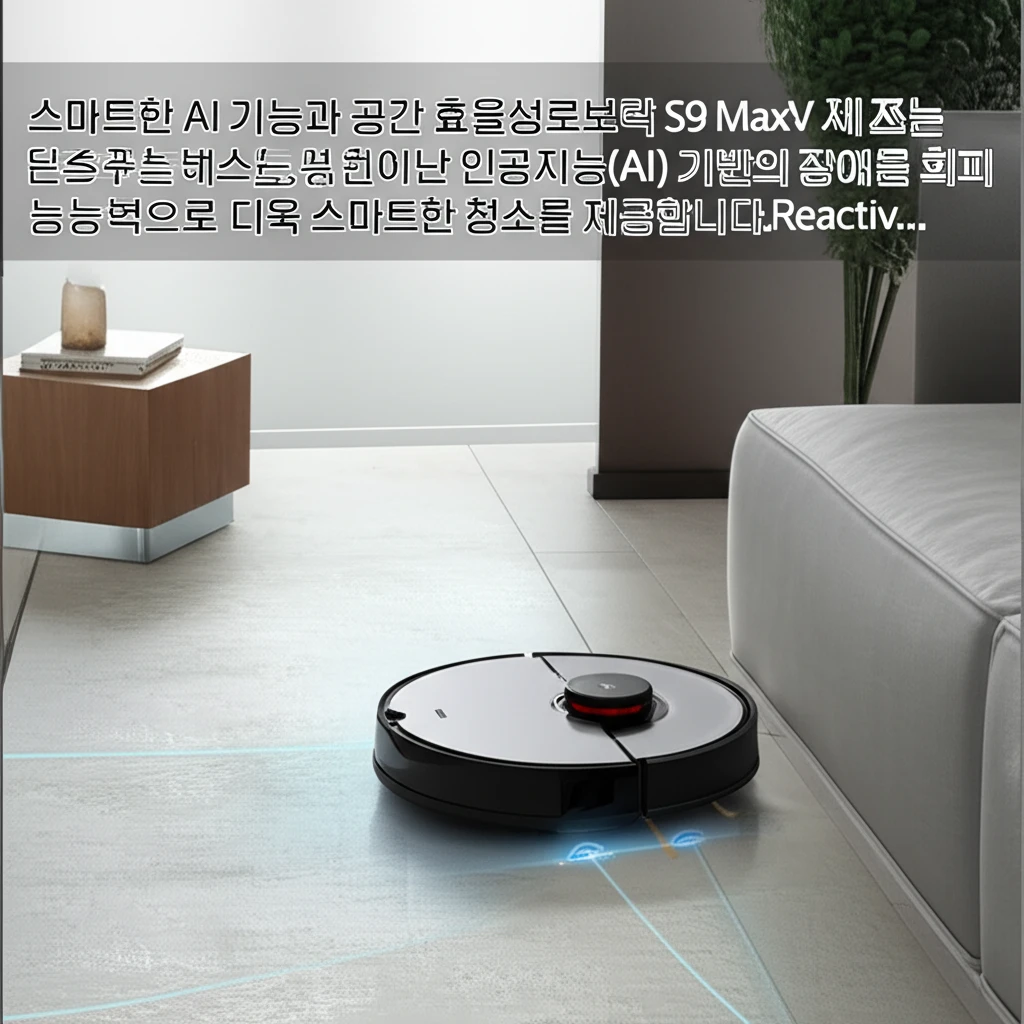 집 청소, 로보락 S9 MaxV 하나