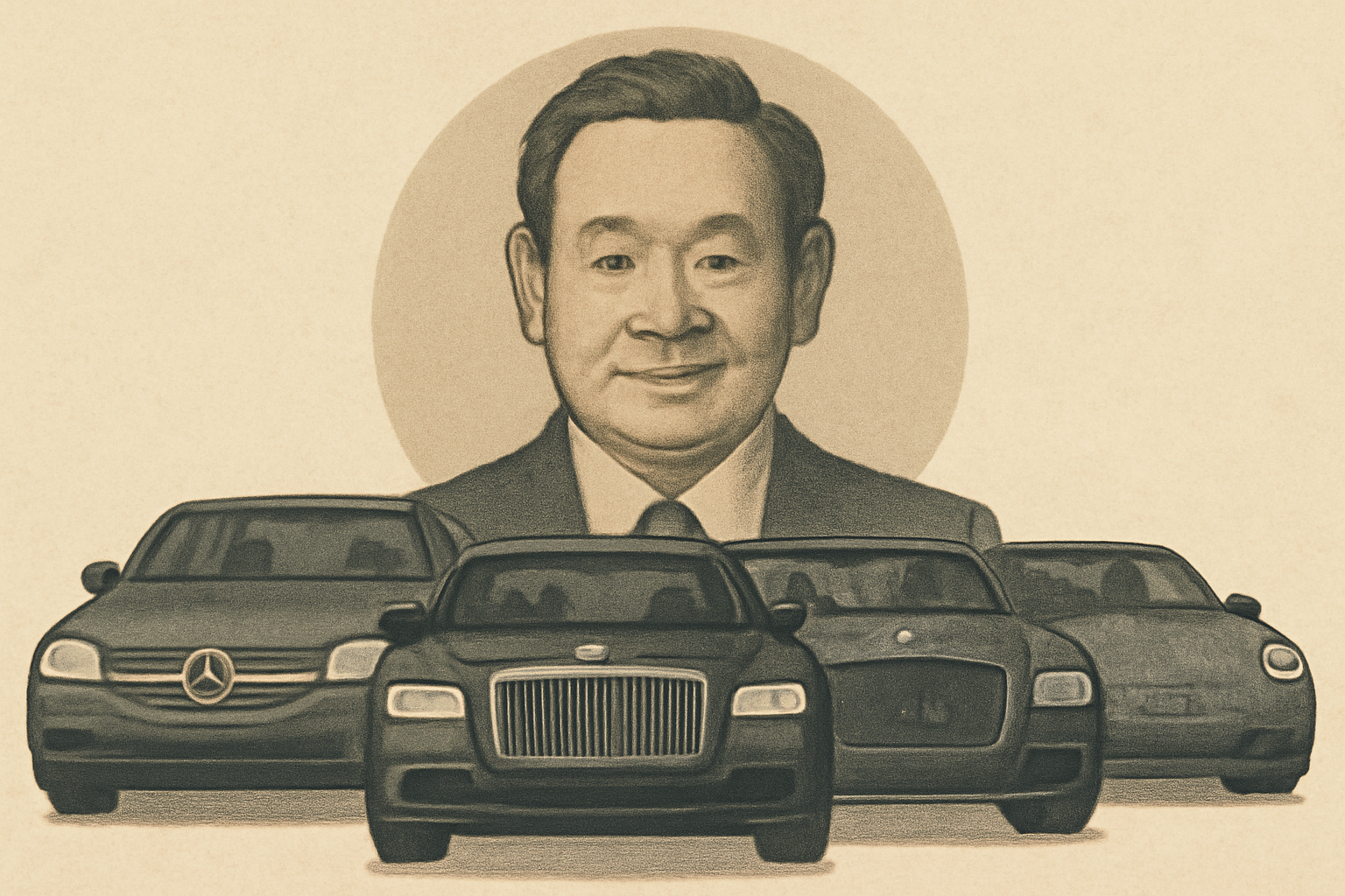 이건희 회장이 보유한 고급 자동차들: 벤츠, 롤스로이스, 포르셰까지 그의 명차를 살펴보자 관련 사진