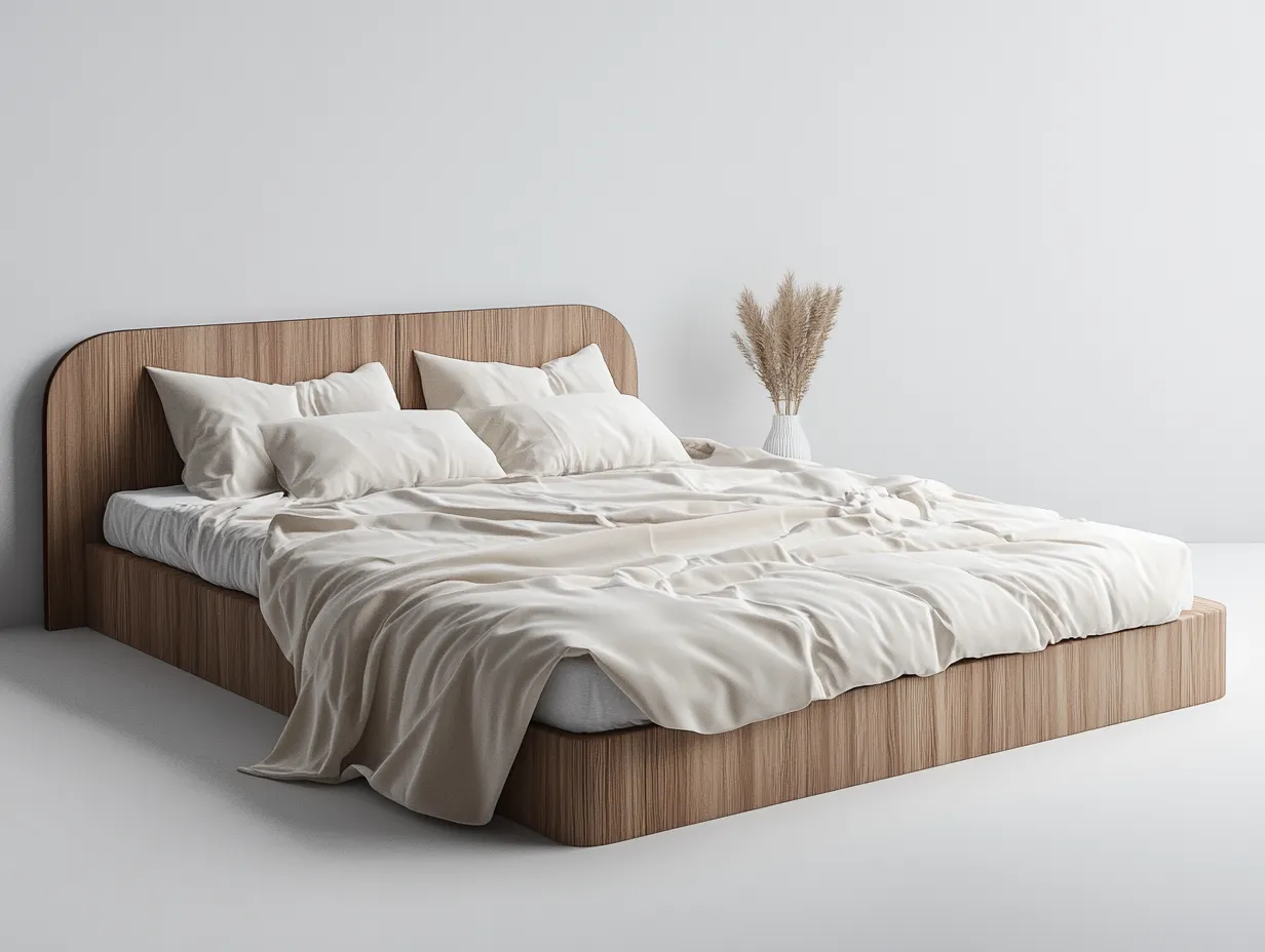 원목 침대 프레임의 단점과 해결 방법