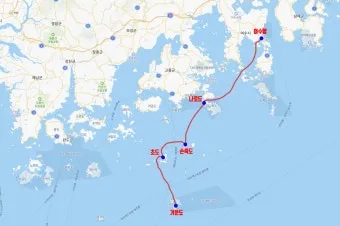 고흥 녹동항에서 거문도 배편 왕복 이용후기 차량선적까지_16