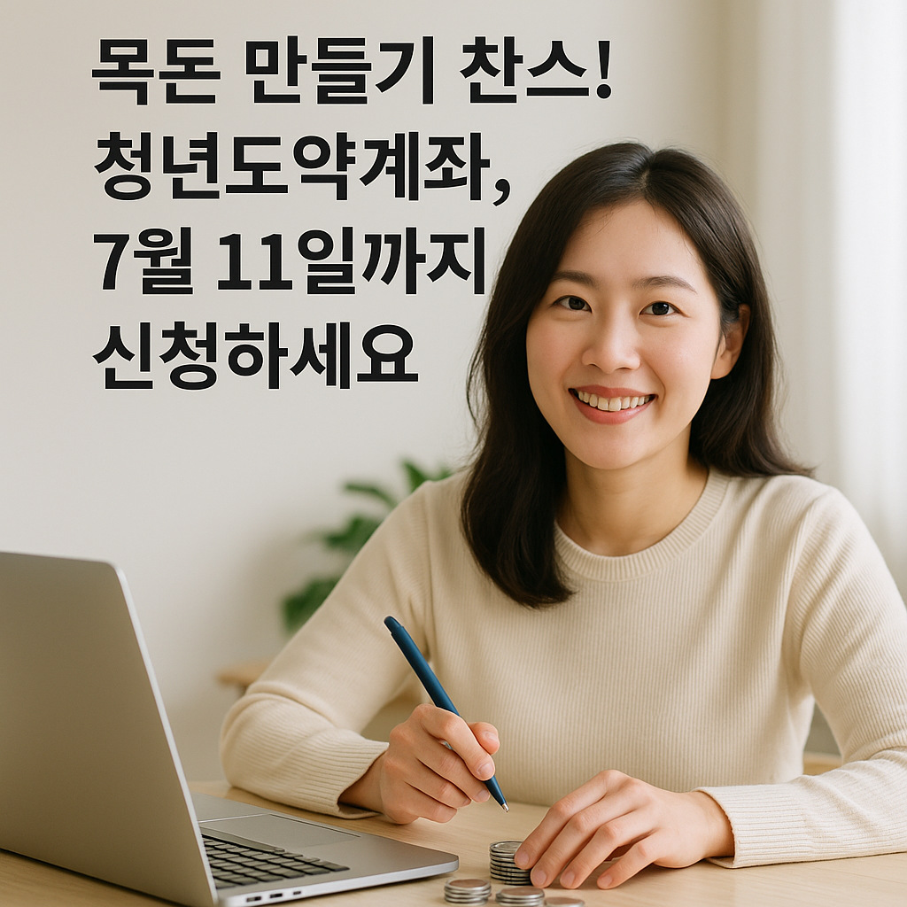 목돈 만들기 찬스! 청년도약계좌