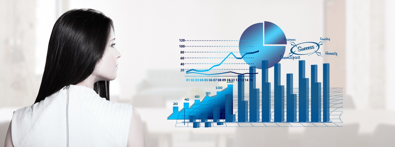 Statistics, Arrows, Tendency image.