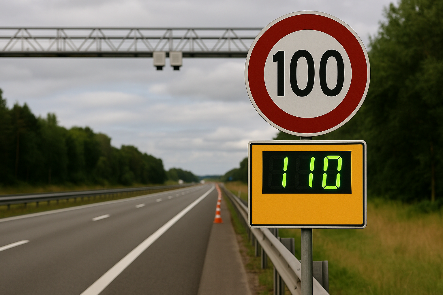 일반적으로 10km/h 내외까지는 단속하지 않는 경우가 많다고 알려져