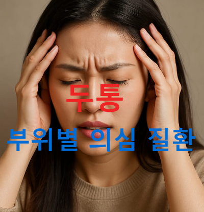 두통 부위별 의심 질환&amp;#44; 두통이 지속되면?