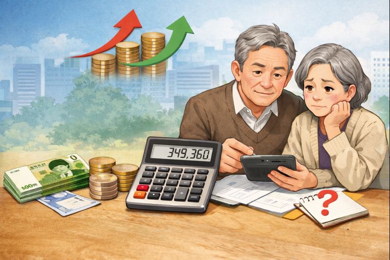 2026년 기초연금 수령액 계산법