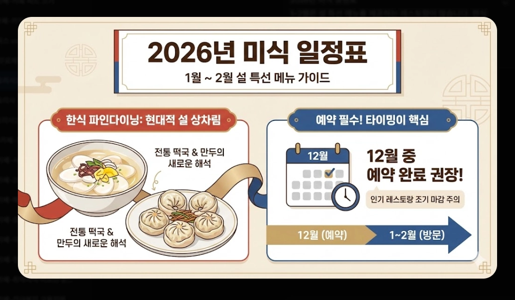 흑백요리사2 레스토랑 2026년 예약 완벽 가이드