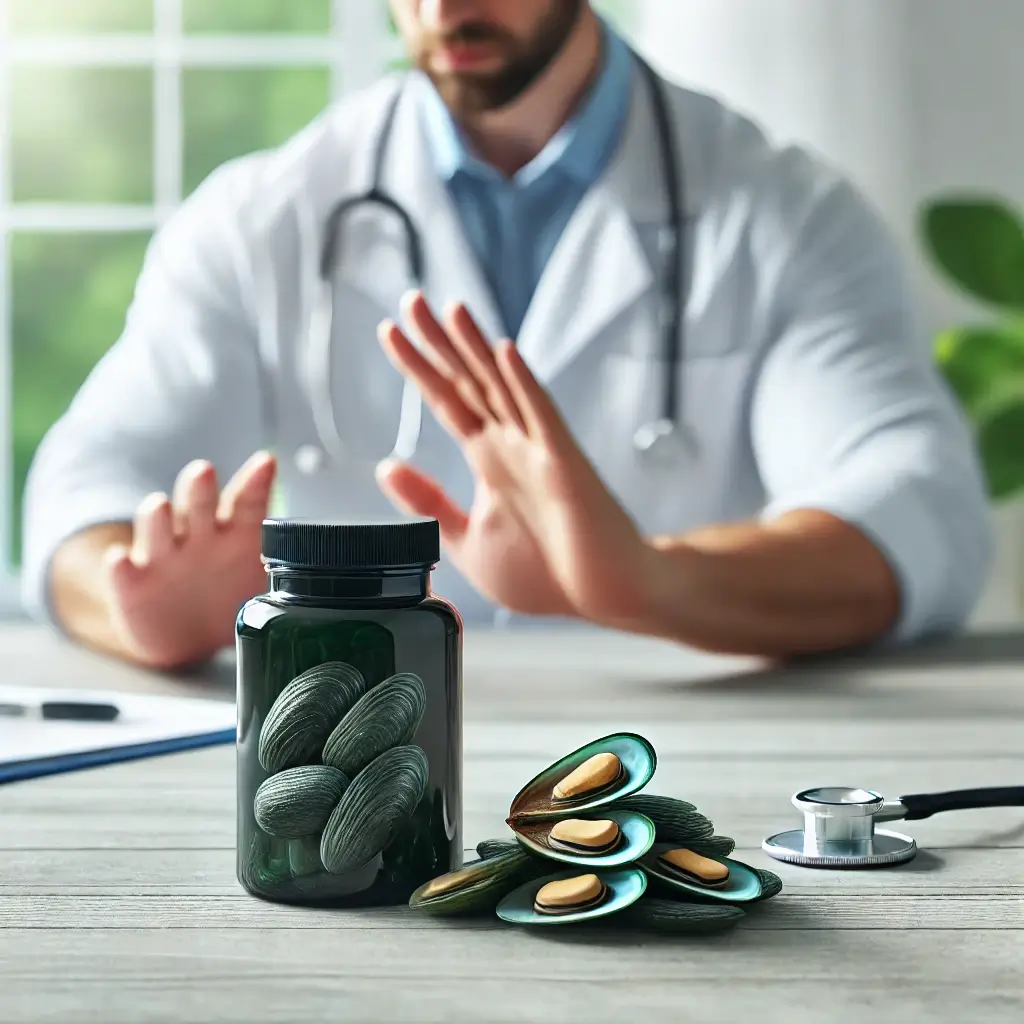 초록홍합의 부작용