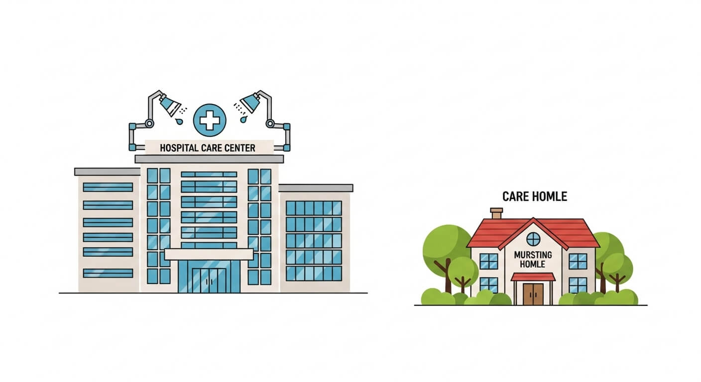 시설 차이: 규모와 전문성의 격차