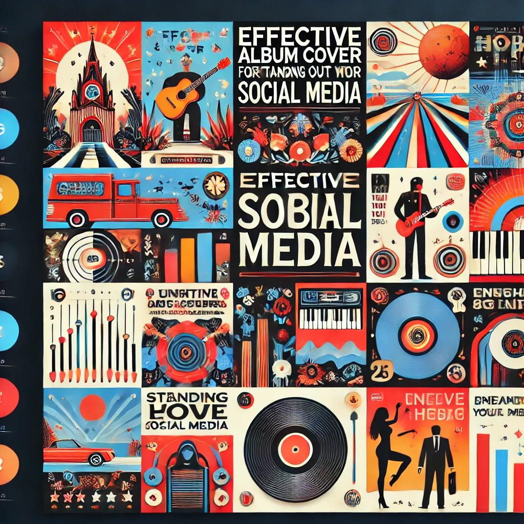 소셜 미디어에서 돋보이는 앨범 커버 전략