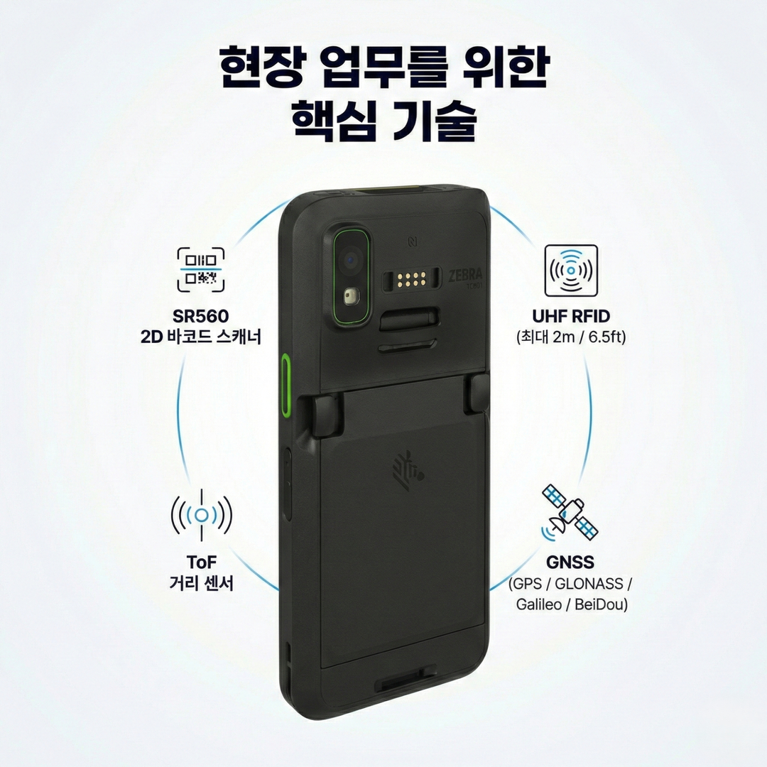 지브라 TC501, Zebra TC501, 산업용 모바일 컴퓨터, 러기드 PDA, 물류 바코드 단말기, RFID 모바일 컴퓨터, 5G 산업용 단말기, 기업용 PDA 추천, 제조 현장 단말기, Zebra 모바일 단말기