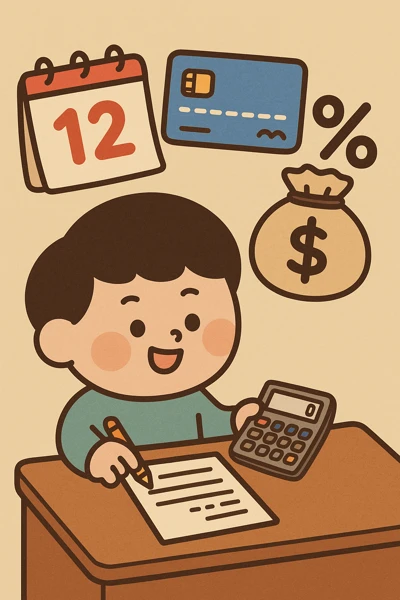 연말정산 세금 계산 장면