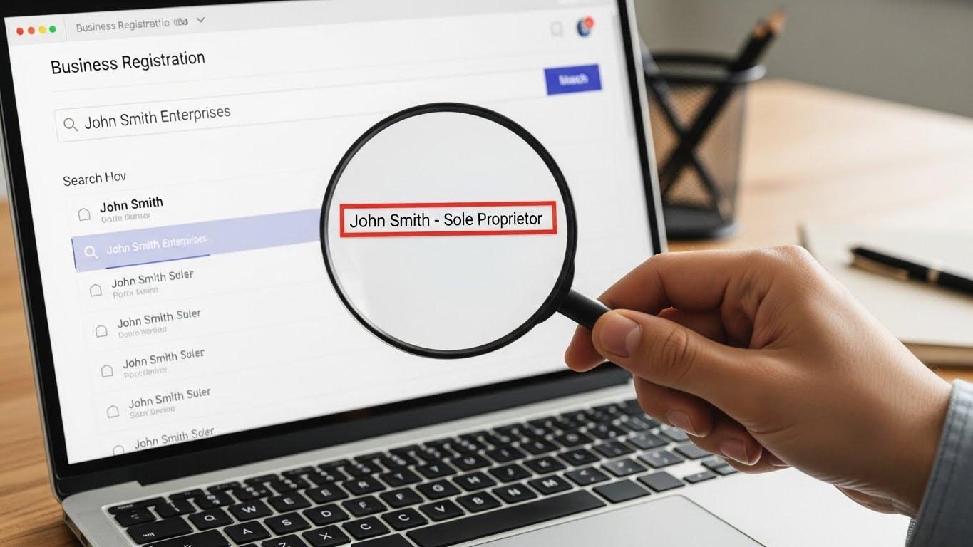 개인 사업자 조회 방법
