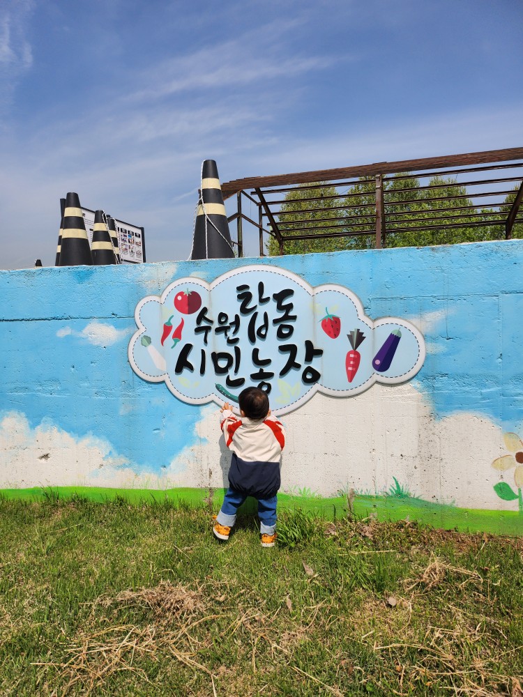 벽화와 아이
