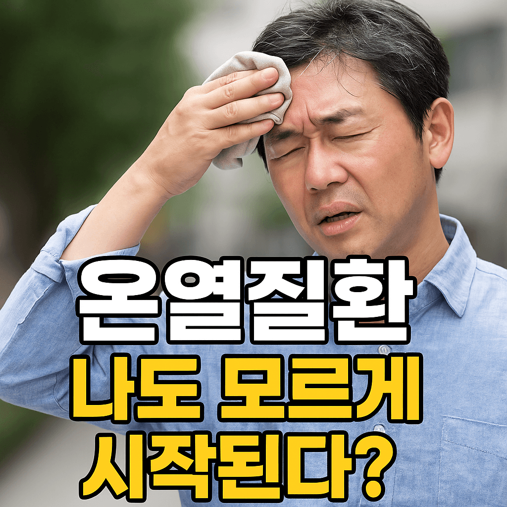 온열질환 나도 모르게 시작된다?