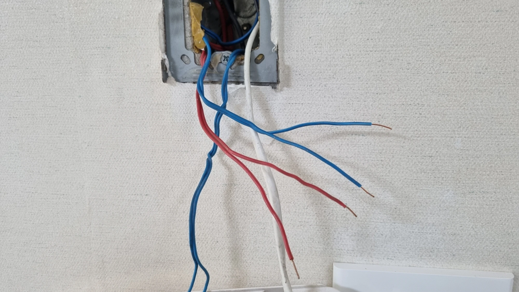 비디오폰 4가닥 전선