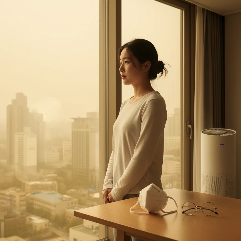 황사 미세먼지 농도별 대응 요령 및 ..