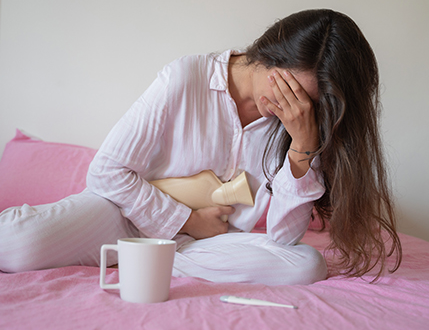 생리통 완화 솔루션