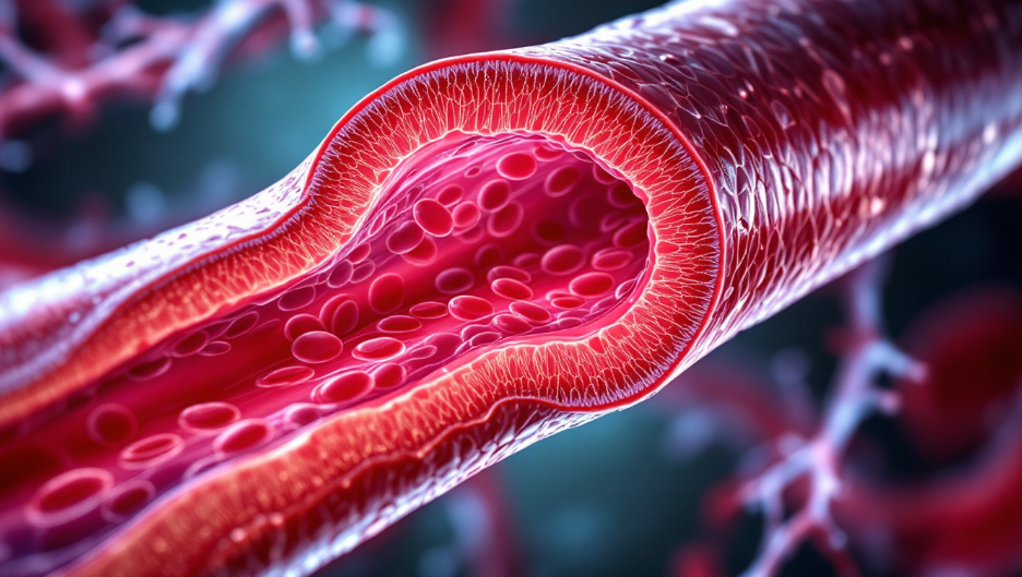 엑스트라버진 올리브오일로 인해 혈압이 낮아지고 혈관이 건강해진 모습
