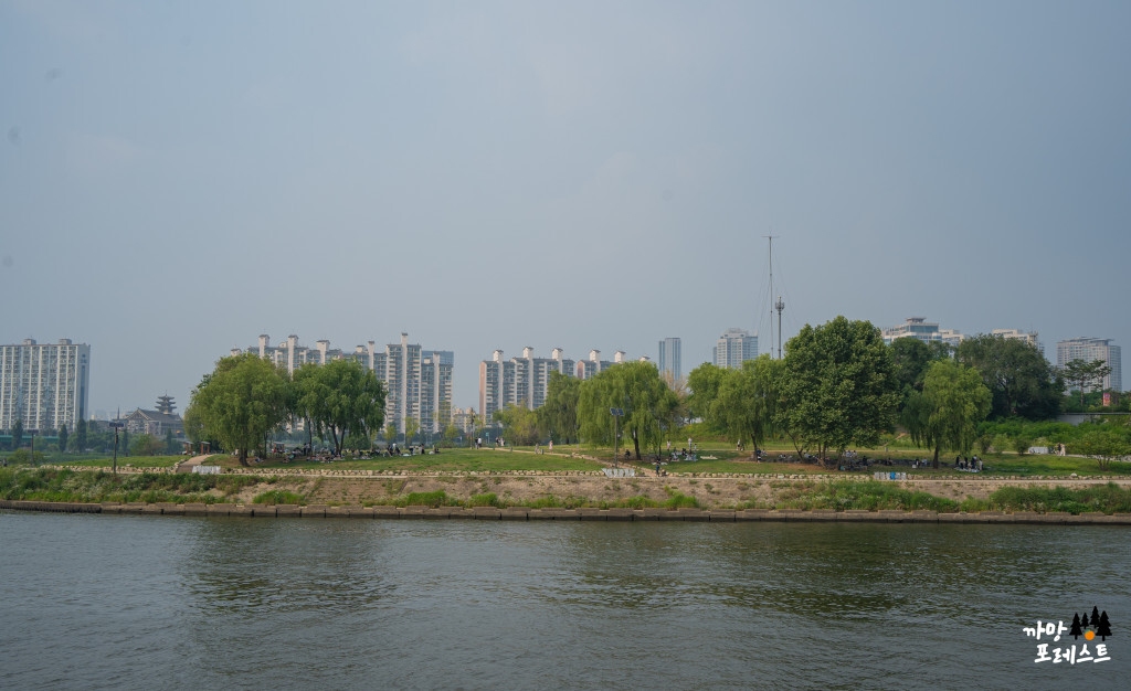 한강 유람선 이크루즈 노들섬