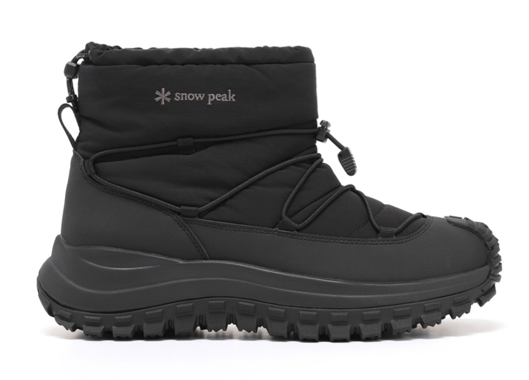 스노우피크 패딩부츠 블랙