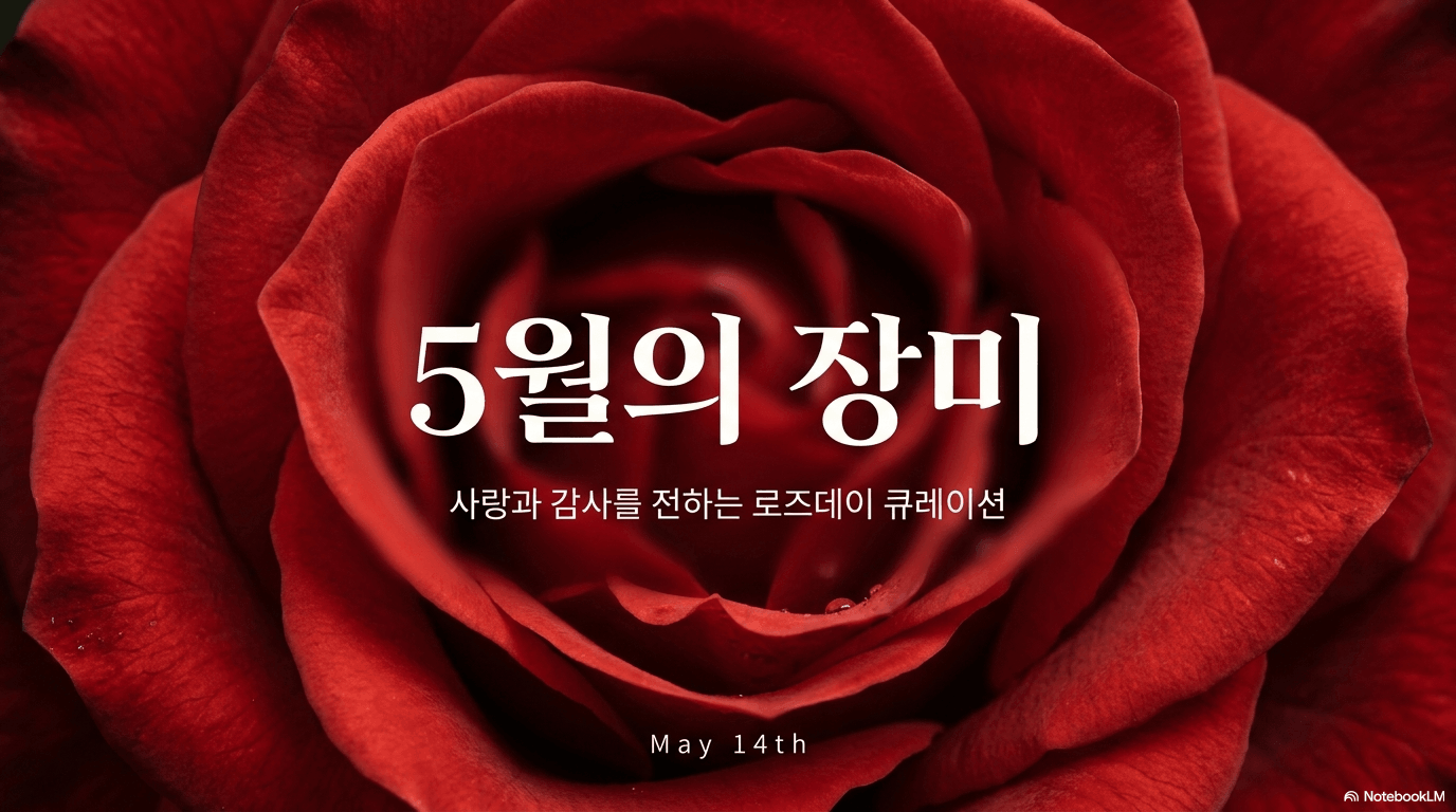 로즈데이 5월의 장미