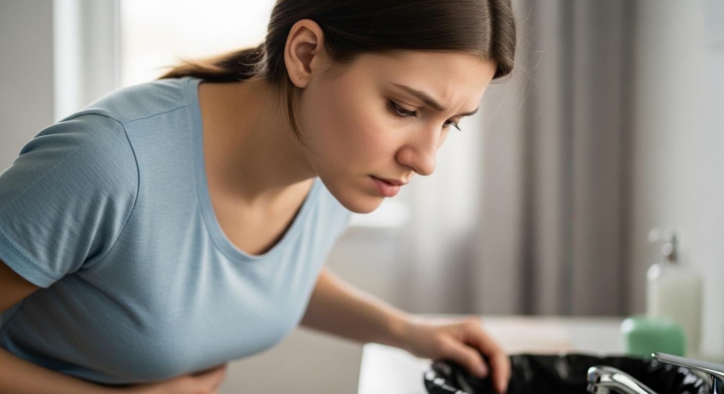 입덧 초기 울렁거림