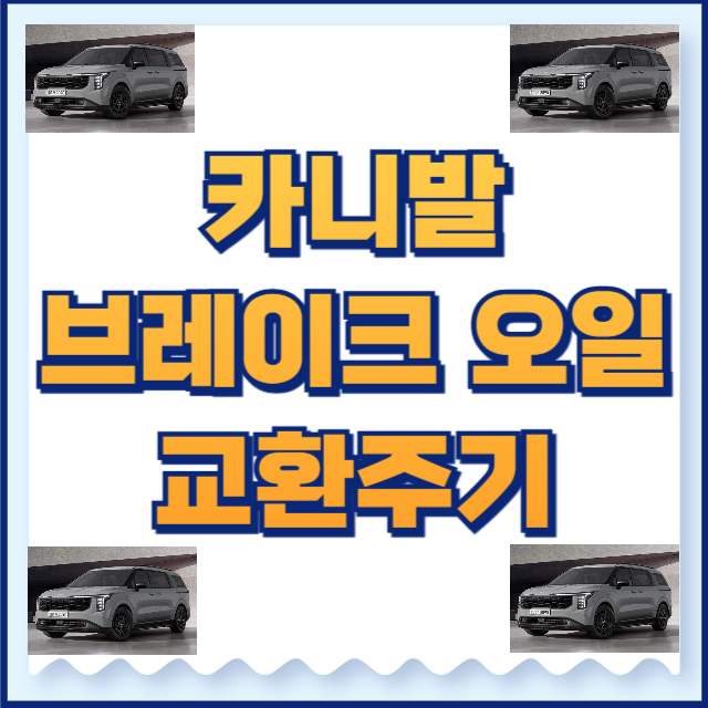 카니발 브레이크오일