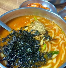 장칼국수
