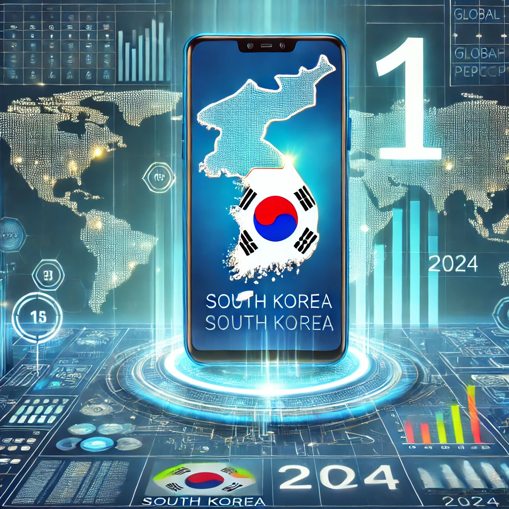 2024 세계 스마트폰 보급률 순위 (한국, 통계, 디지털 격차)