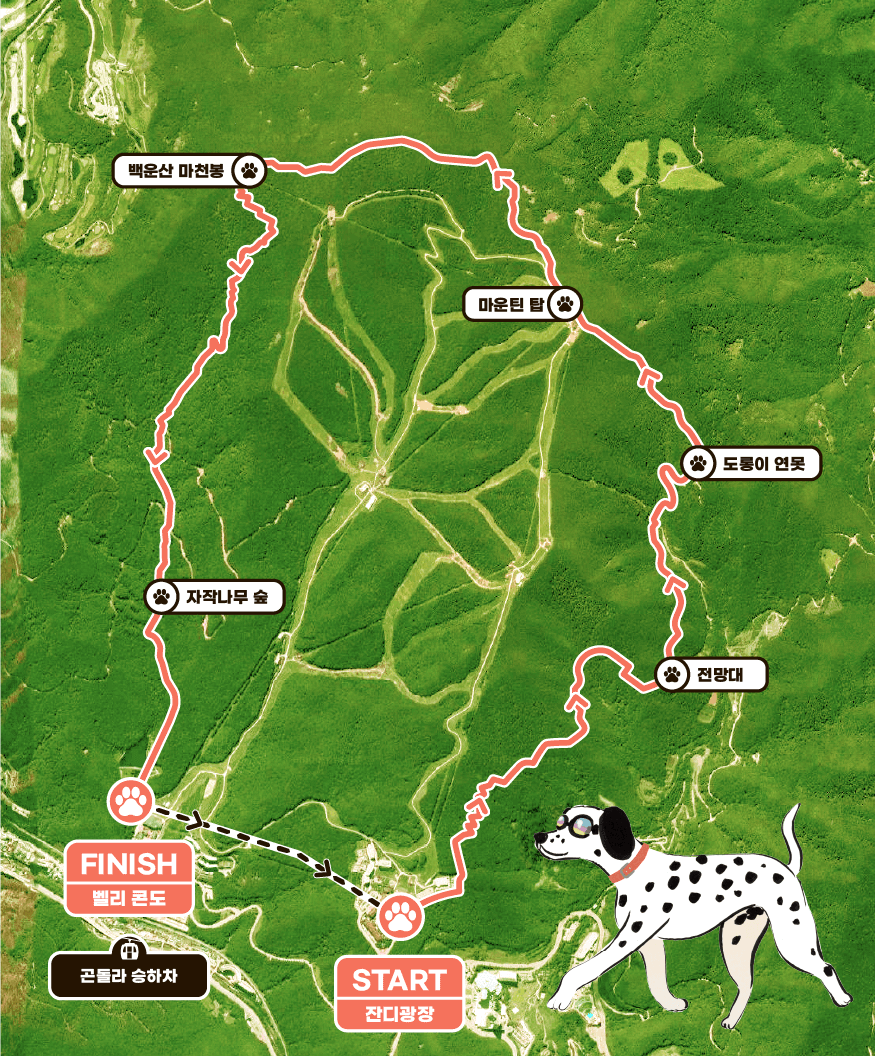 2025 댕댕 트레킹 예매 방법, 신청조건, 신청기간, 코스 안내, 장소 안내