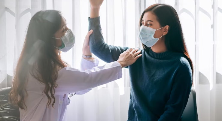 회전근개 파열의 비수술적 시술