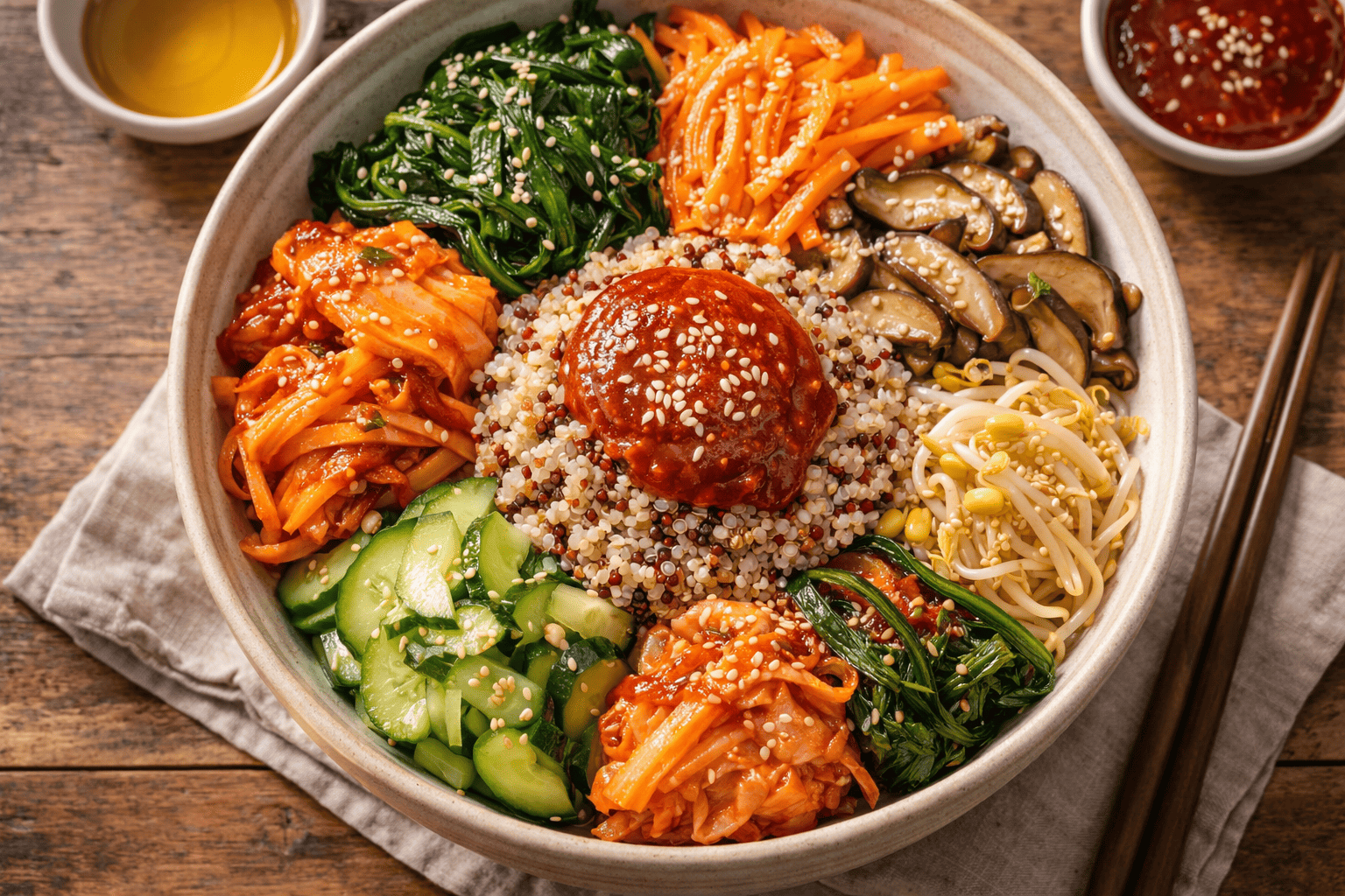 한식 반찬과 어울리는 퀴노아 요리법