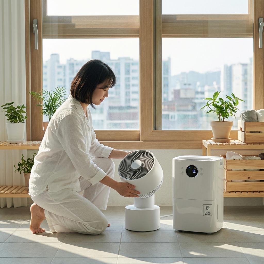 겨울철 아파트 베란다 곰팡이 예방 비법