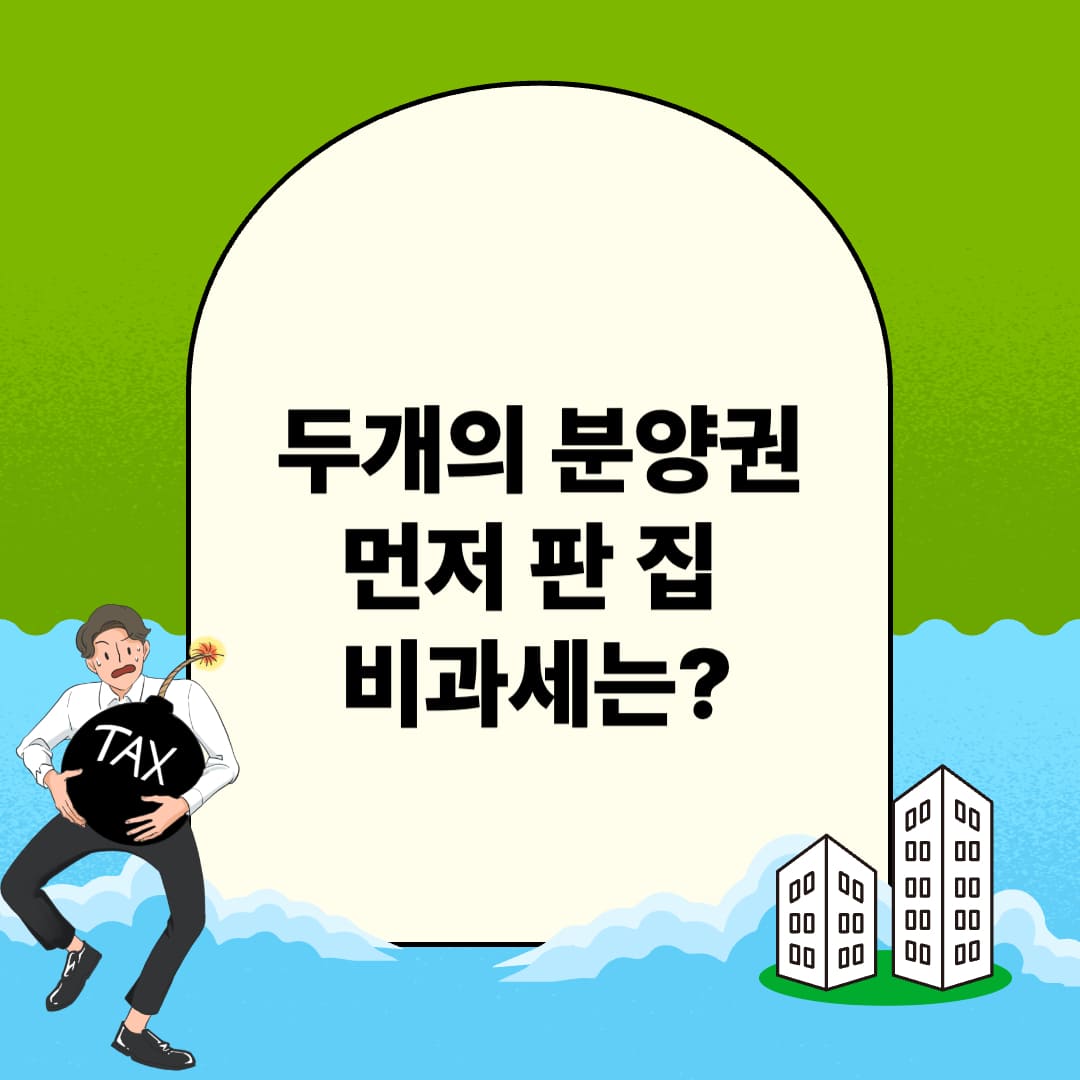 두 개의 분양권