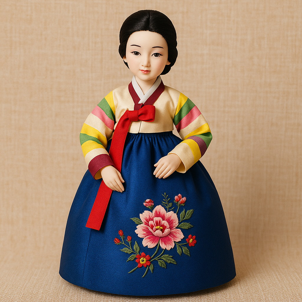 한복 인형
