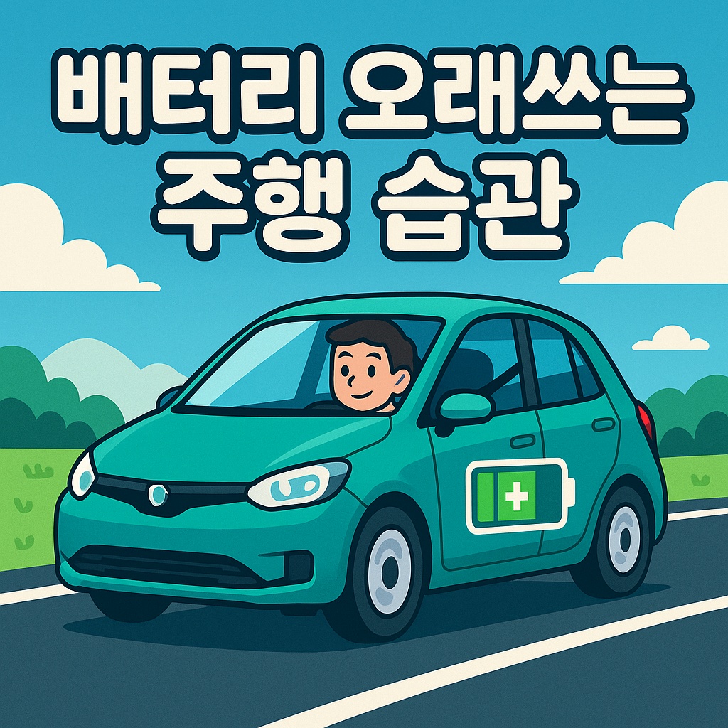 자동차 배터리 오래 쓰는 주행 습관