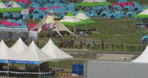 새만금 잼버리 대회 실시간 CCTV