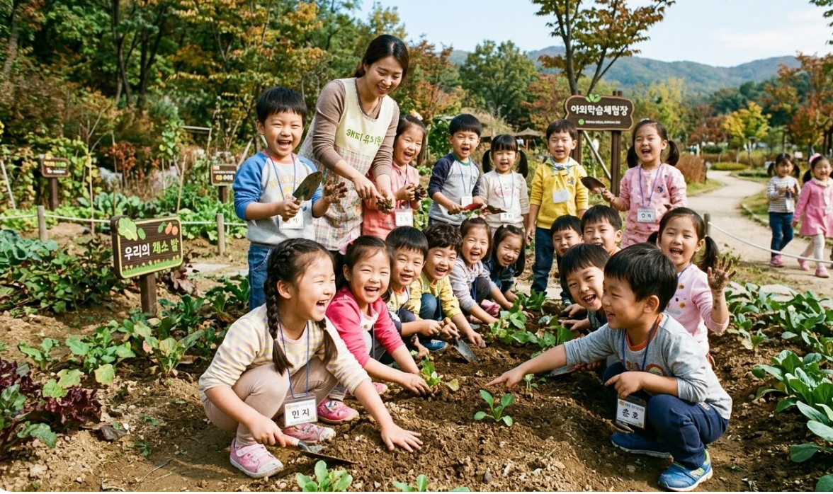 무상보육 혜택으로 학부모 부담 없이 진행되는 4세 유아 현장학습 및 특별활동
