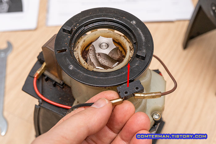 바라짜 엔코 그라인더 안전 스위치